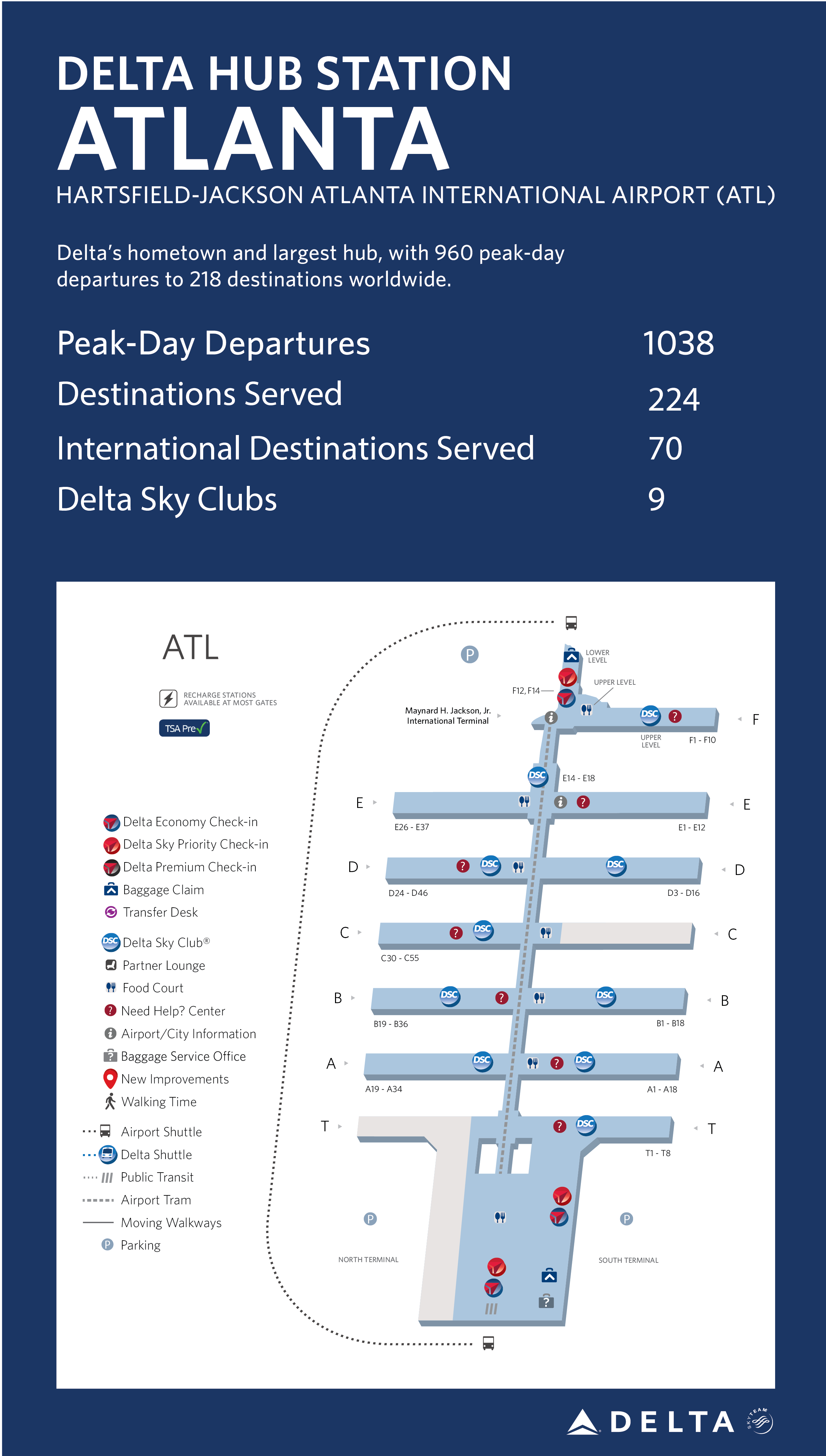 Atlanta Hub Station Fact Sheet Delta News Hub